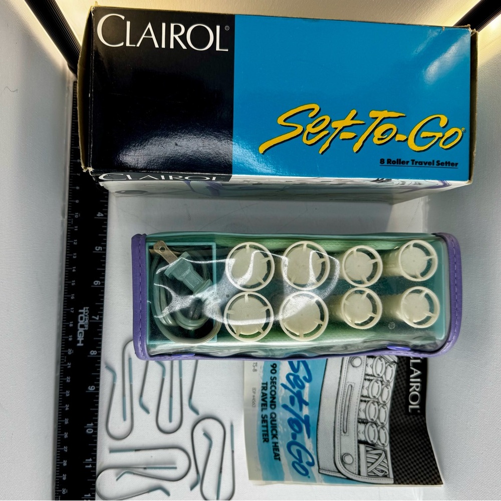 Clairol Set-To-Go Hair Roller Kit - Purple and White - Picture 8 of 17
